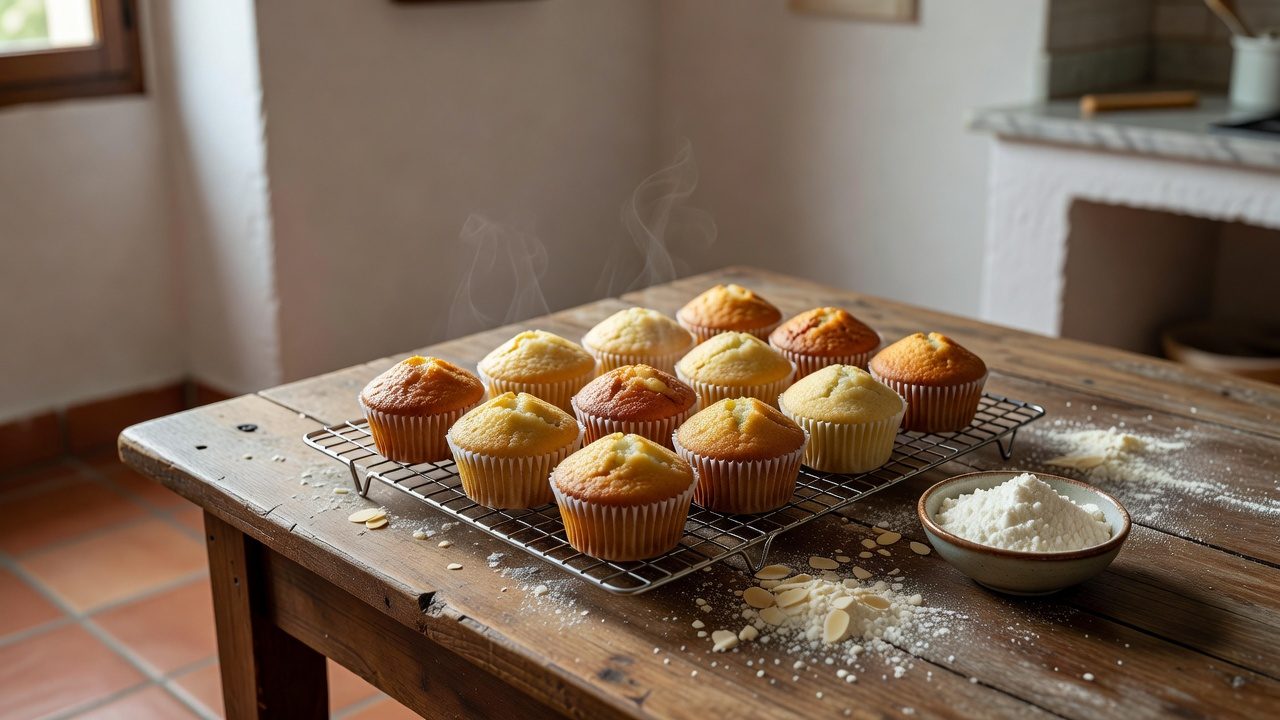 Cupcakes sin gluten que no quedan secos