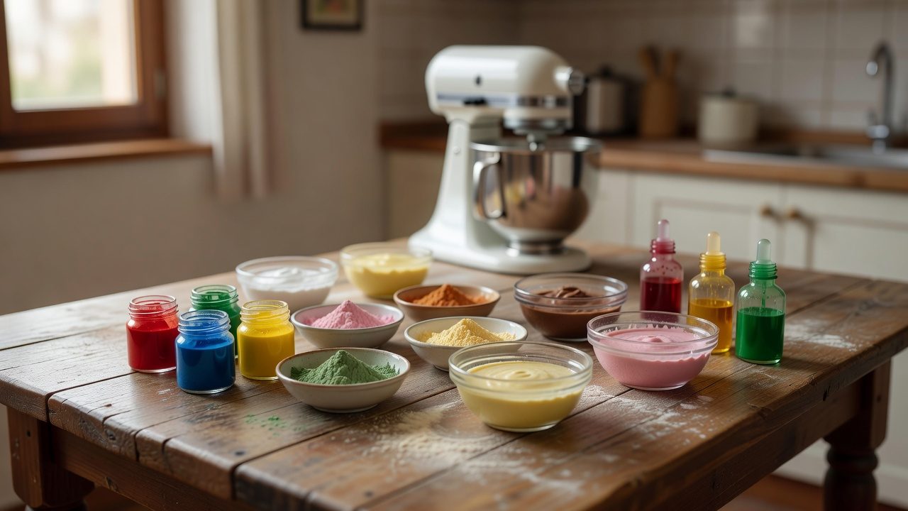 Colorantes alimentarios: cuál usar en masa, buttercream, glasa y chocolate