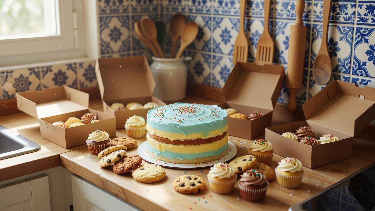 Cómo organizar en casa la tarta y dulces de un cumpleaños infantil